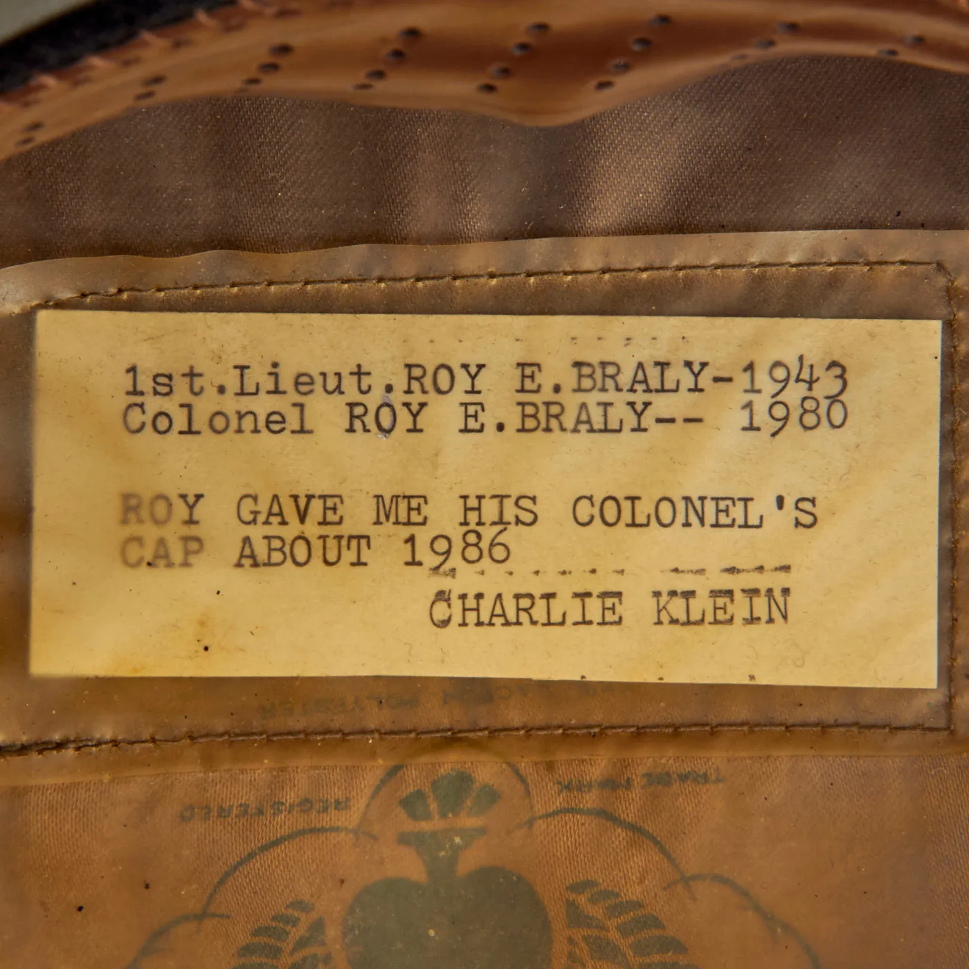 Original U.S. Vietnam War Era USAF L2-B Flight Jacket Grouping Belonging to Colonel Roy E. Braly - WWII B-24 Pilot Shot Down Over Holland and Became POW