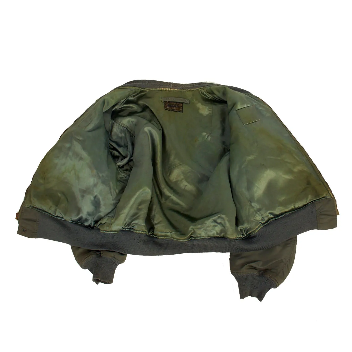 Original U.S. Vietnam War Era USAF L2-B Flight Jacket Grouping Belonging to Colonel Roy E. Braly - WWII B-24 Pilot Shot Down Over Holland and Became POW