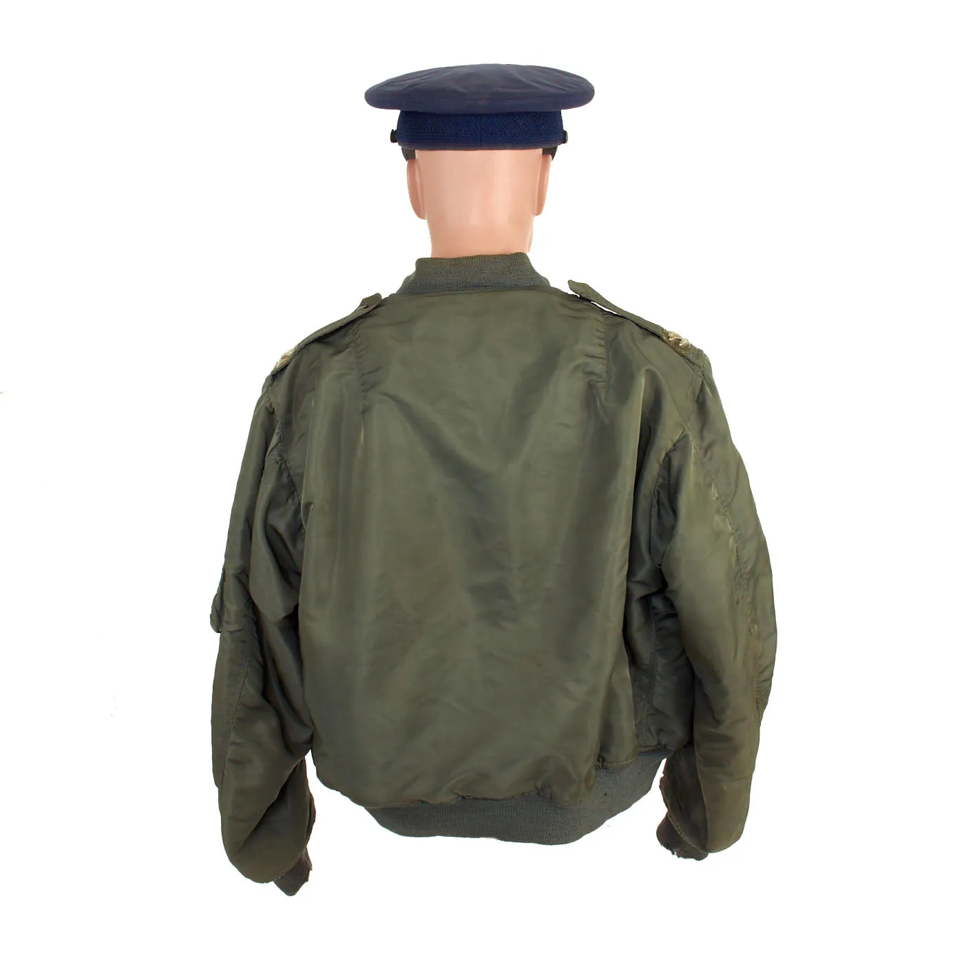 Original U.S. Vietnam War Era USAF L2-B Flight Jacket Grouping Belonging to Colonel Roy E. Braly - WWII B-24 Pilot Shot Down Over Holland and Became POW