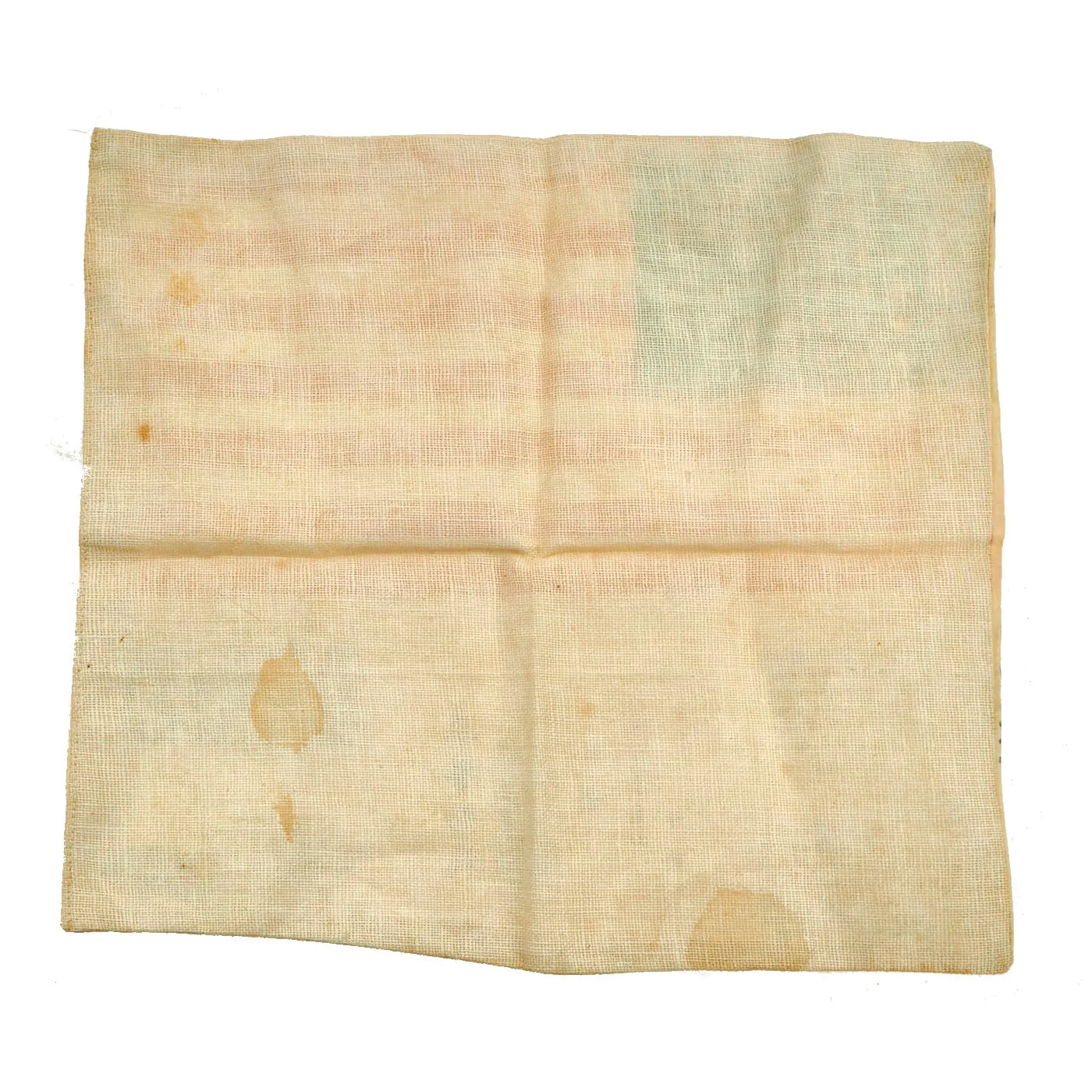 Original U.S. WWII Army Air Forces Pacific Theater China Burma India Blood Chit - American Flag