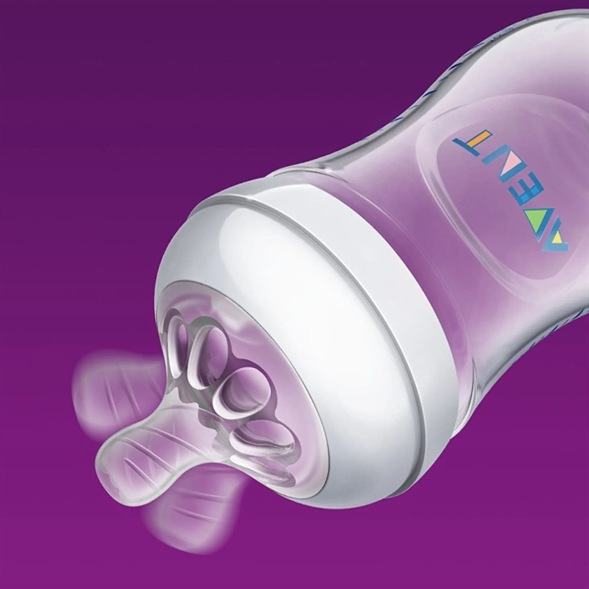 Philips Avent Natural Feeding Bottle 260 ml 2-pack