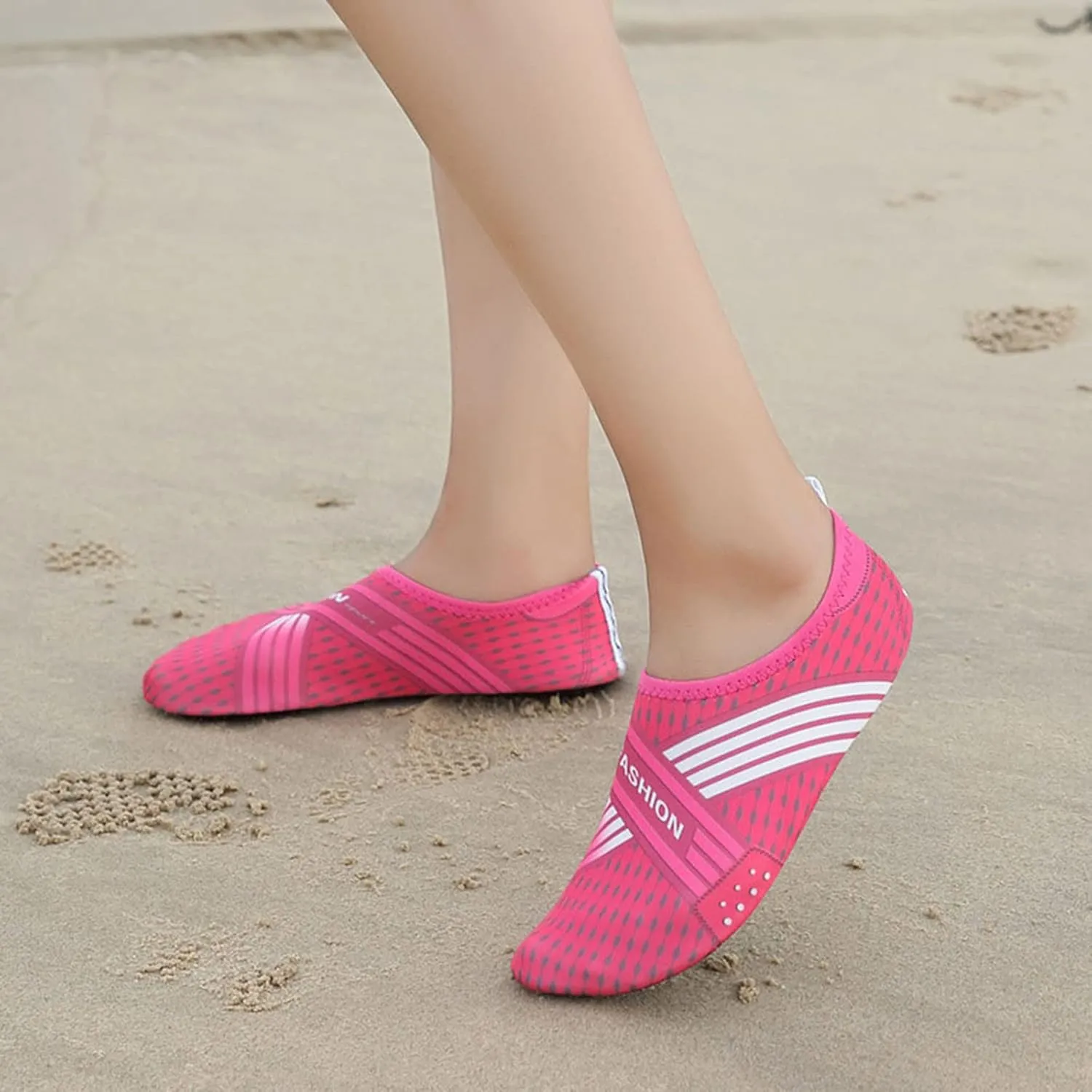 Quick Dry Aqua Water Shoes for Men Women Barefoot Swim Beach Pool Surf Hiking Kayaking Diving Yoga Sports Lightweight Breathable Socks