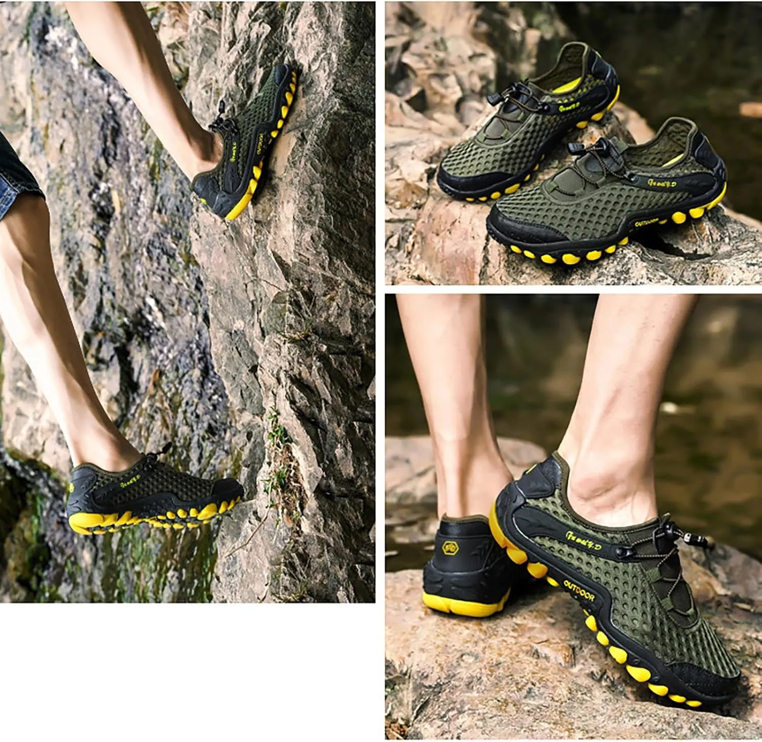 Quick Dry Beach Water Shoes Barefoot Aqua for Women Men Swim Pool Surf Yoga Hiking Kayaking Lightweight Non Slip Outdoor Shoes