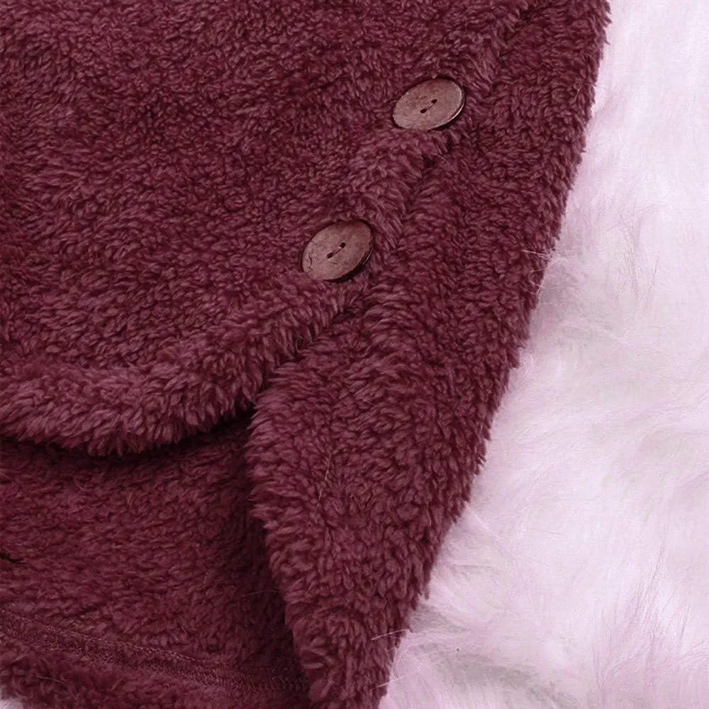 QWENTMTNTY Long Winter Coats for Women Winter Casual Oversized Jackets Solid Plus Size Winter Jacketswomens Winter Coats