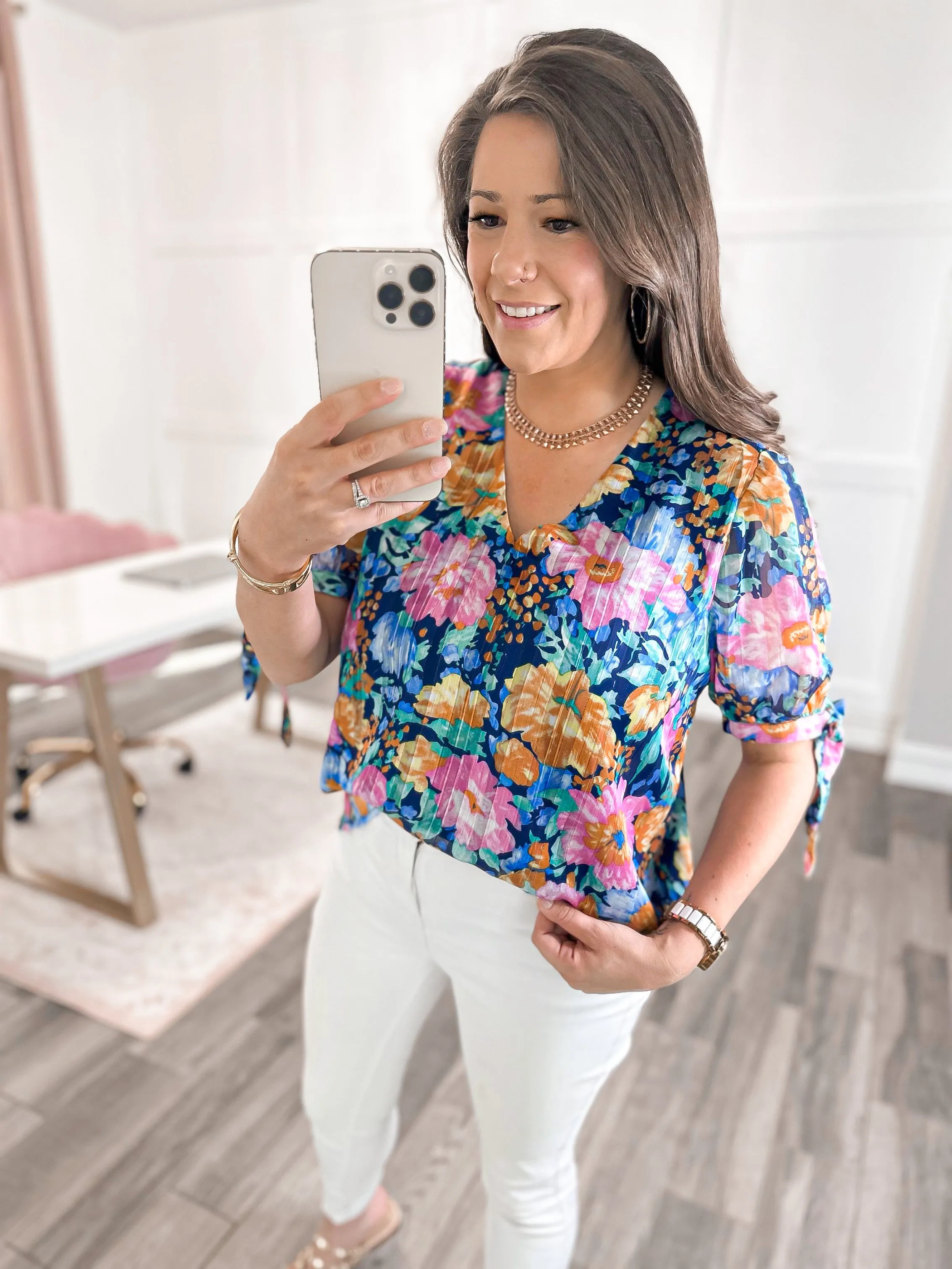 Ready for Anything Floral Blouse