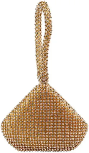 Rhinestones Small Women Evening Clutch Bag Diamond Mini Handbag For Party Wedding Bag Zipper Pocket Money Purse Day Tote