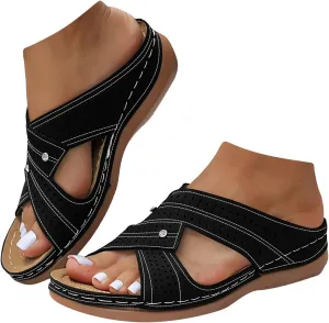 Sandalias para Mujer Elegantes, Flip Flops for Women Summer Beach Casual Sandals Comfortable Comfy Flip Flops