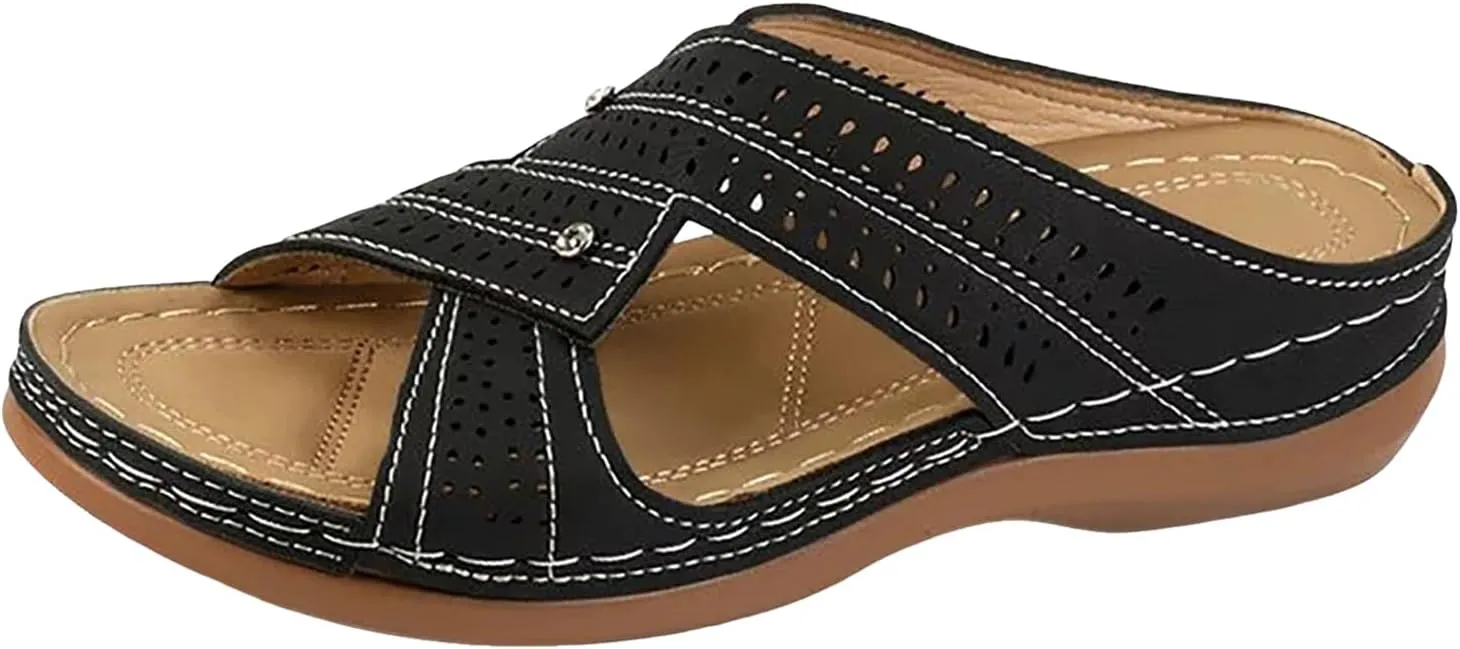 Sandalias para Mujer Elegantes, Flip Flops for Women Summer Beach Casual Sandals Comfortable Comfy Flip Flops