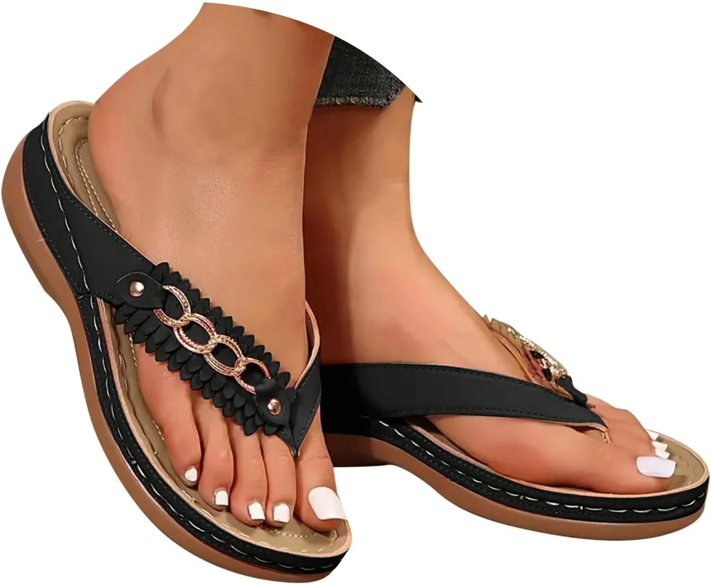 Sandals Wedge for Women Women Wedge Sandals Dressy Casual Womens Sandal Comfortable Summer Shoes for Womens 2025