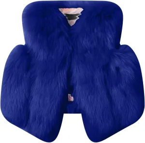 Short Jacket for Girls Toddler Winter Outfit Jackets Children's Waistcoat Girls Imitation Hair Vest Ski Jackets Girls