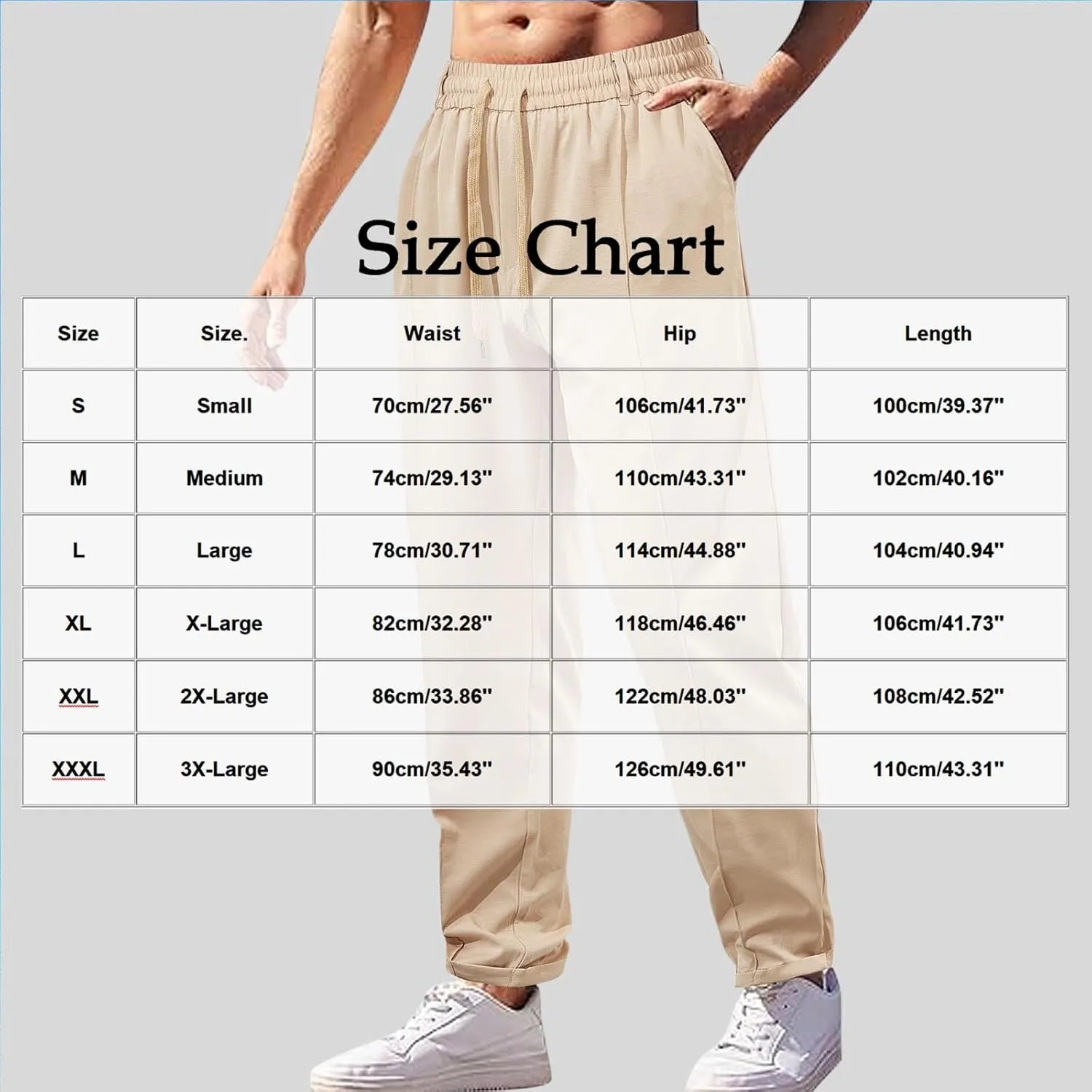 Sinzelimin Men's Jogger Sweatpant Lace up Elastic Waist Loose Comfy Wide Leg Pants Fashion Solid Running Trousers with Pocket