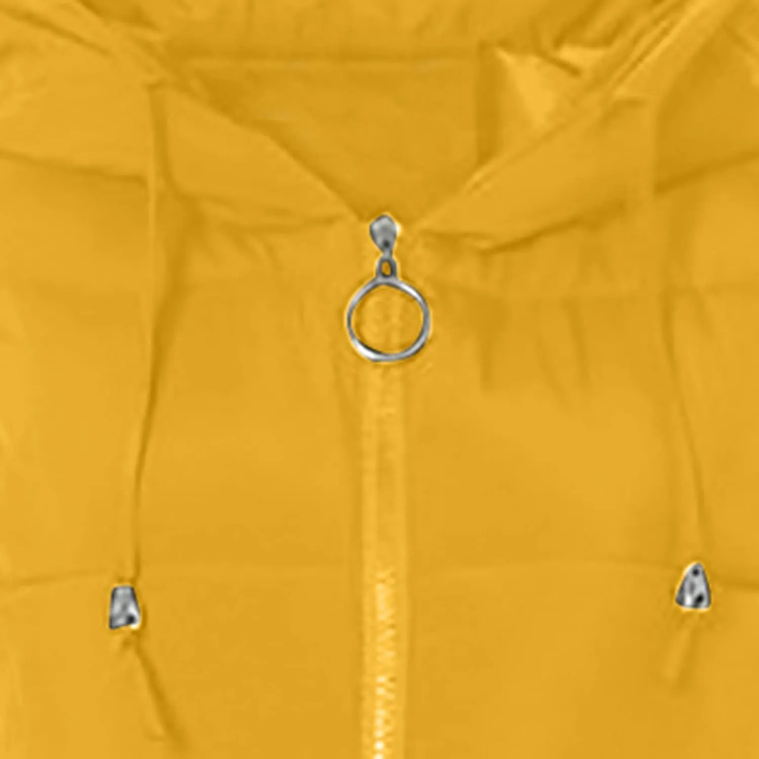 Sinzelimin Women's Down Vest Fashion Long Slim Waistcoat Solid Zippers Sleeveless Warm Packable Puffer Jackets Coat Tops