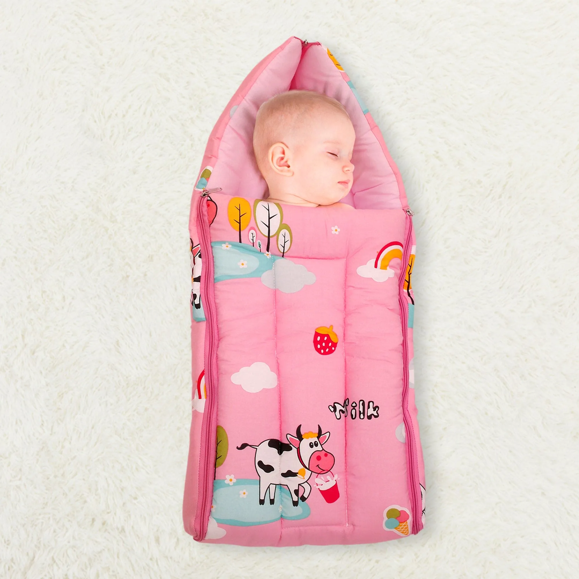 Sleeping Bag Milkaholic Peach