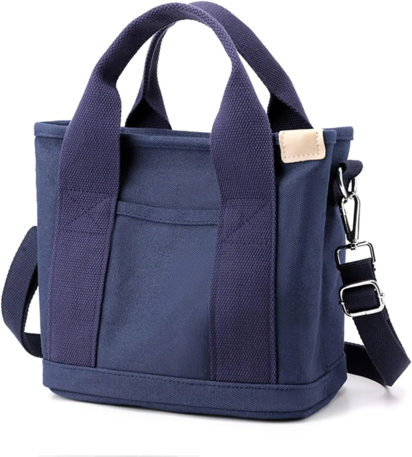 Small Tote Bag with Zipper Canvas Tote Bags Crossbody Bag with Compartments Shoulder Bag Satchel Hobo Bag Messenger Bag