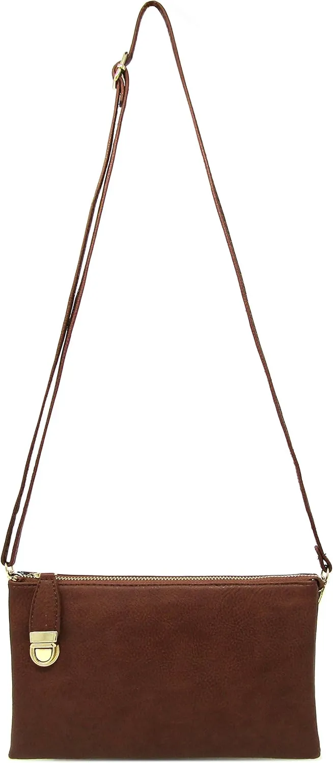 Solene Womens Multi Compartment Functional Crossbody Bag Shoulder Bag