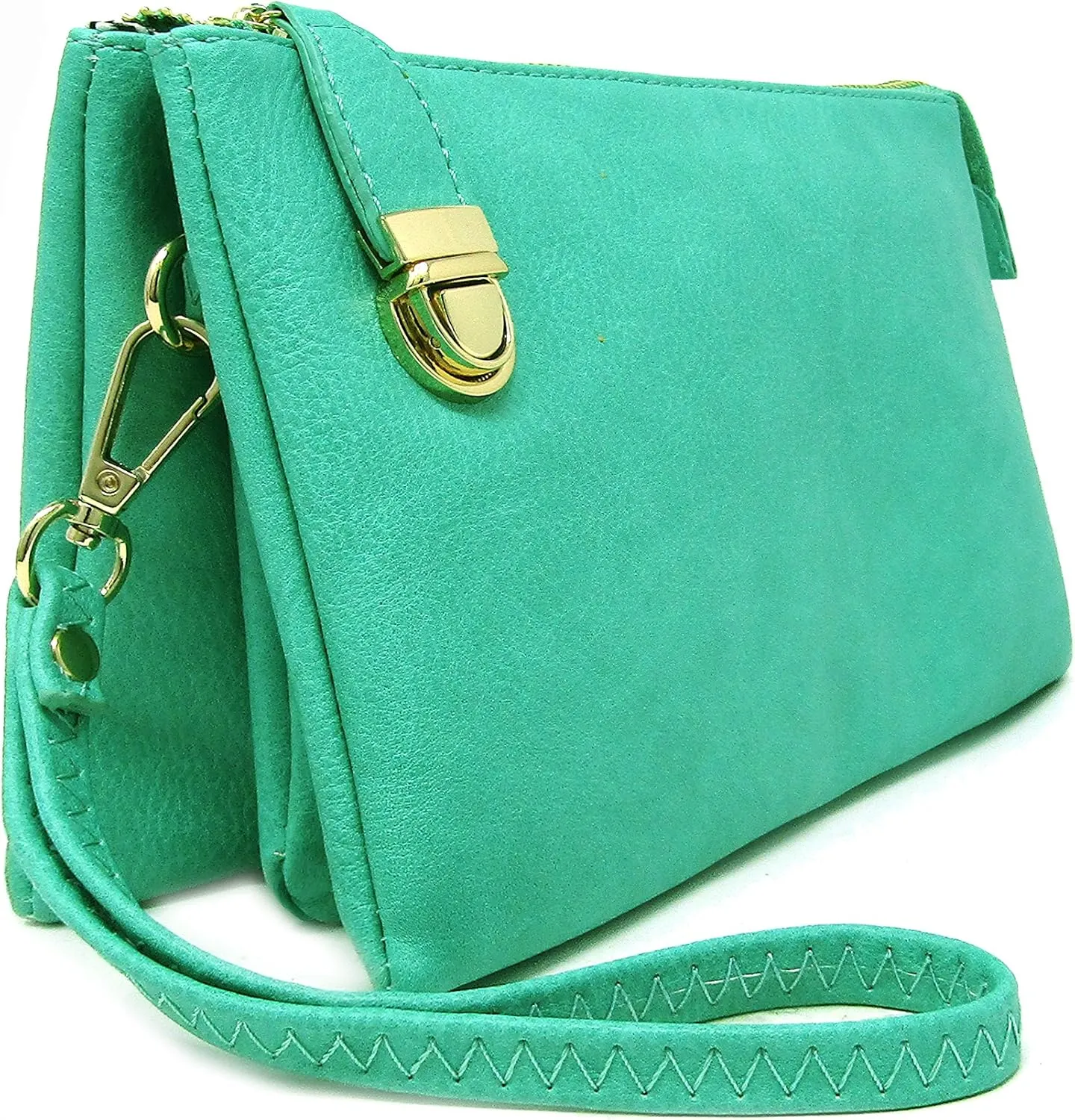 Solene Womens Multi Compartment Functional Crossbody Bag Shoulder Bag