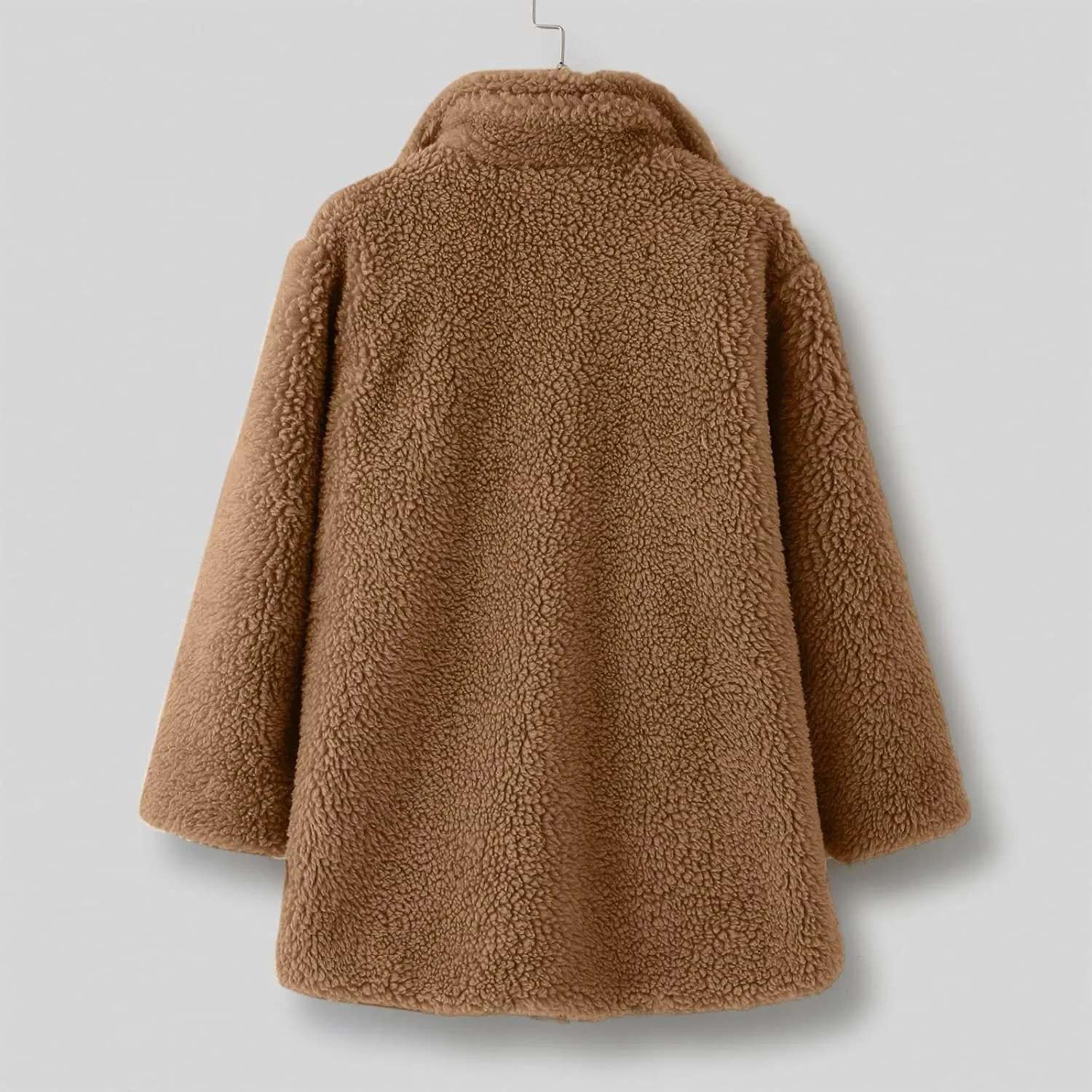 Toddler Baby Girls Wool Coat Winter Warm Double Breasted Trench Coat Kids Windproof Jacket Outwear Clothes 1-6 Y