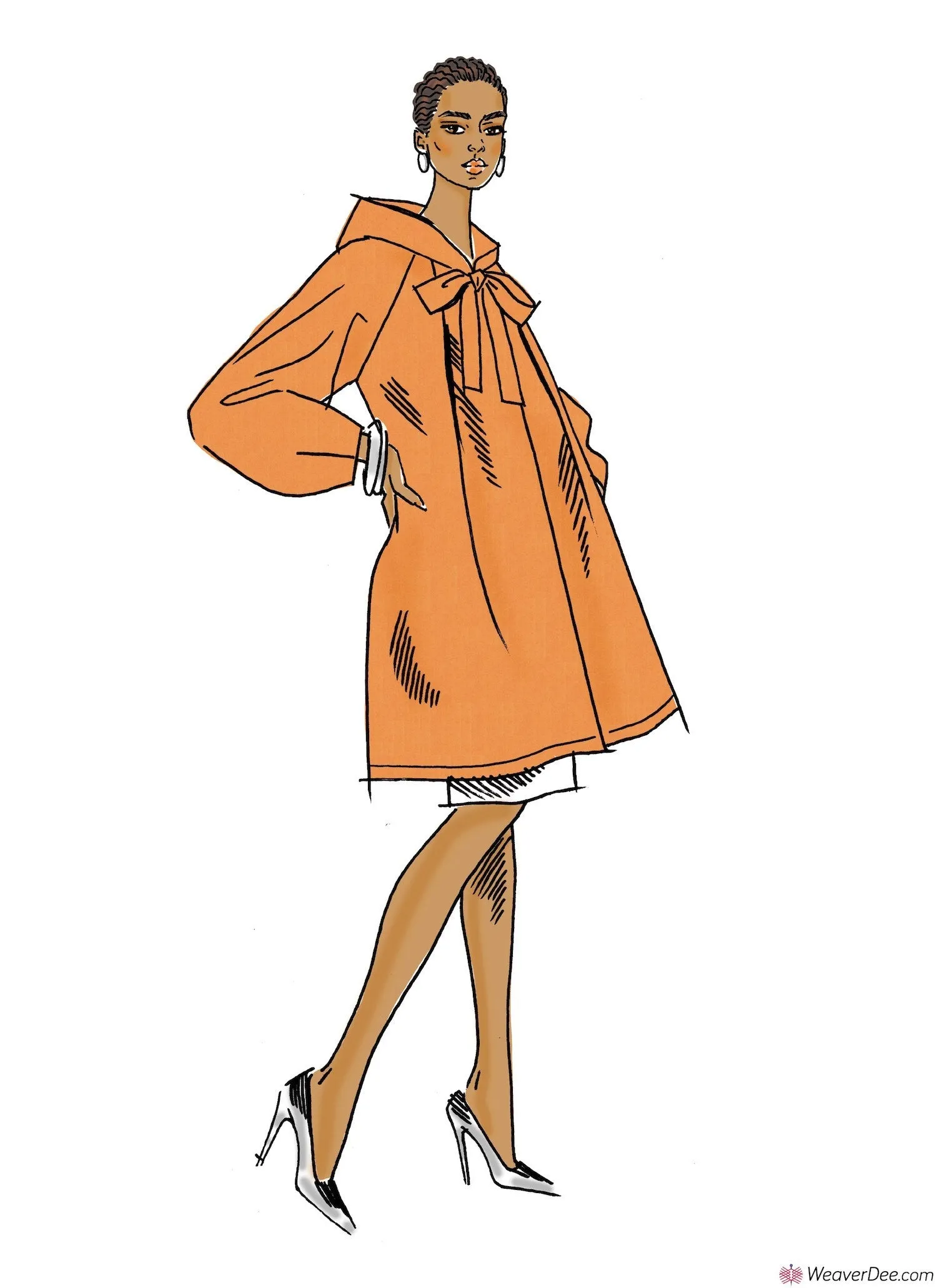 Vogue Pattern V9340 Misses' Coat