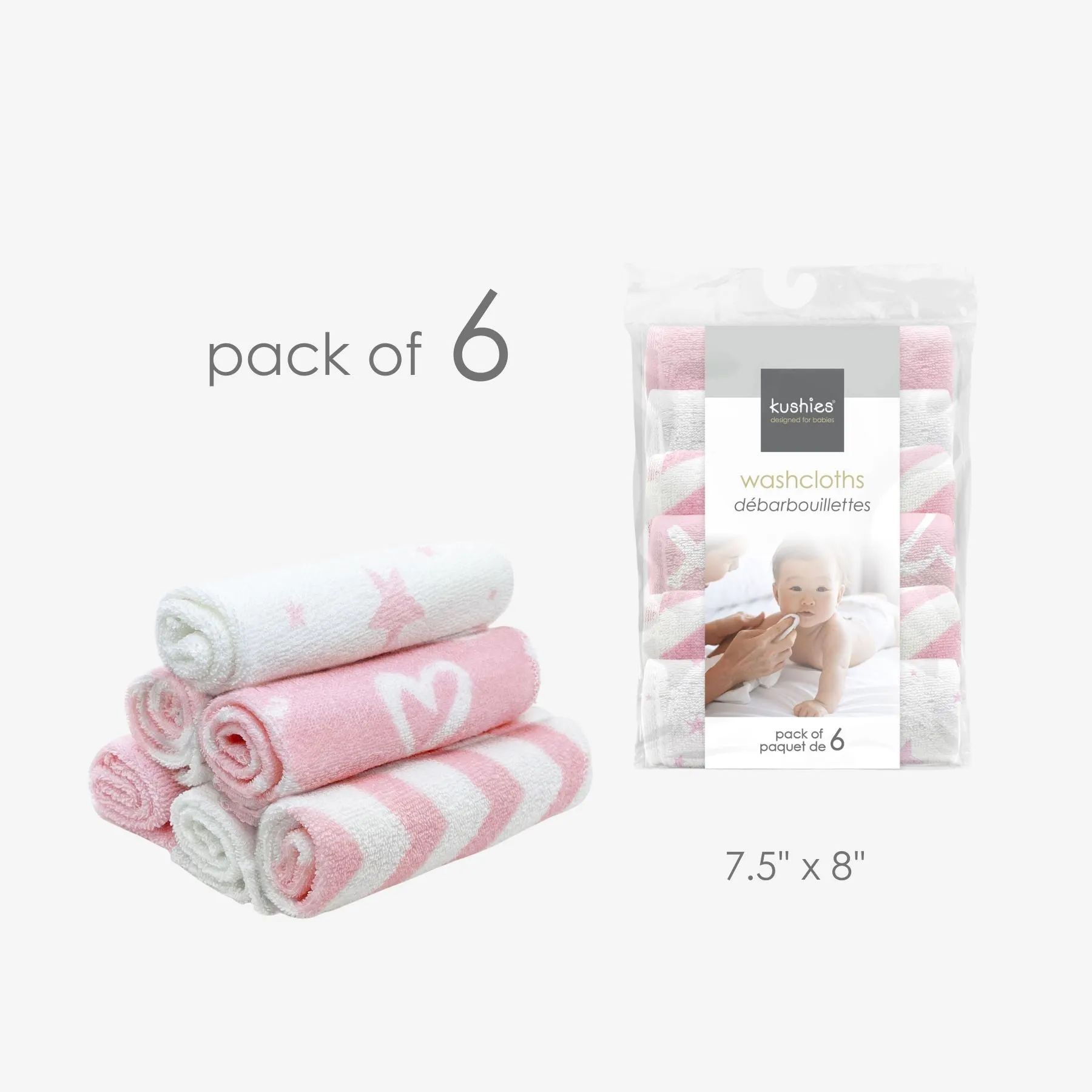Washcloths | 6Pack
