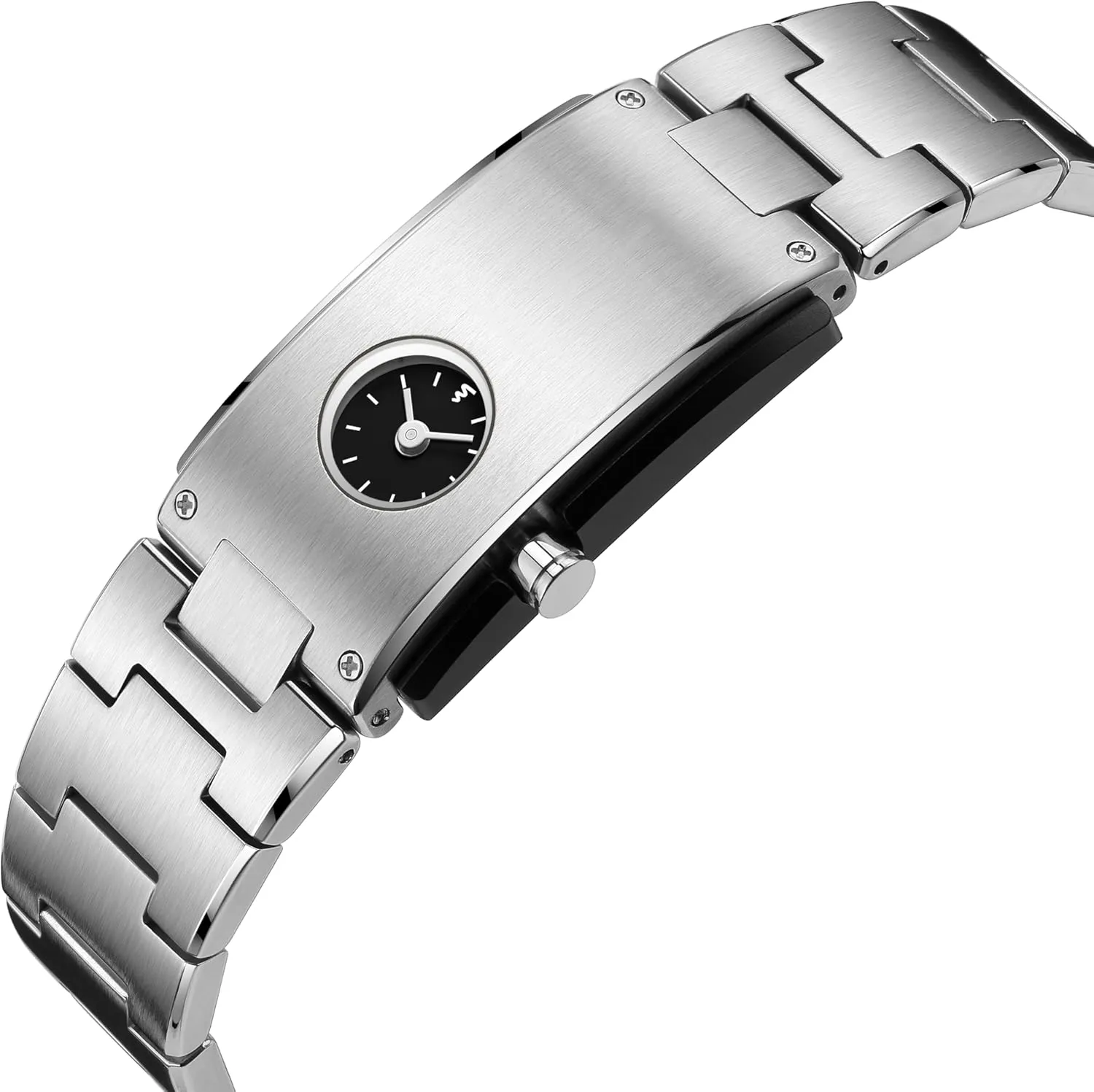 Watch Minimalist Sporty Retro Casual Versatile Fashionable Stainless Steel Strap Women's Watch