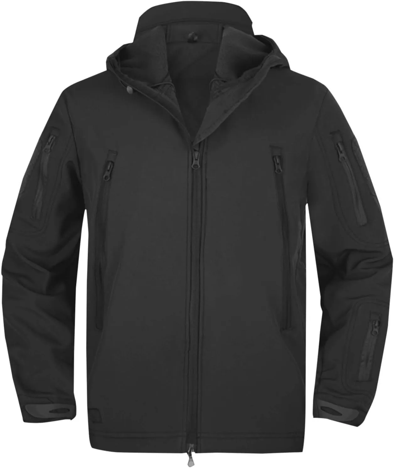 Waterproof Winter Coats For Men Casual Outdoor Windbreaker Fashion Long Sleeve Windproof Rain Jackets With Pockets