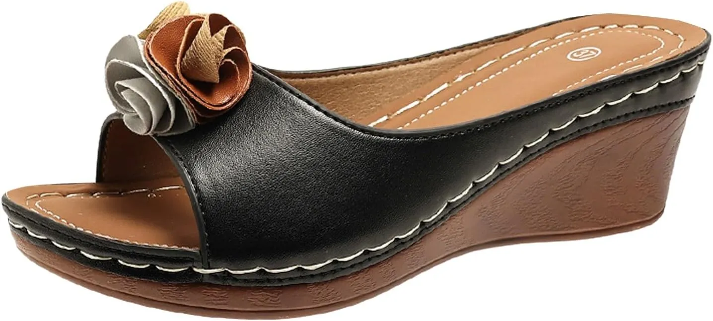 Wedge Sandals for Women Women Wedge Sandals Dressy Beach Women's Sandal Dressy Summer Shoes for Womens 2025
