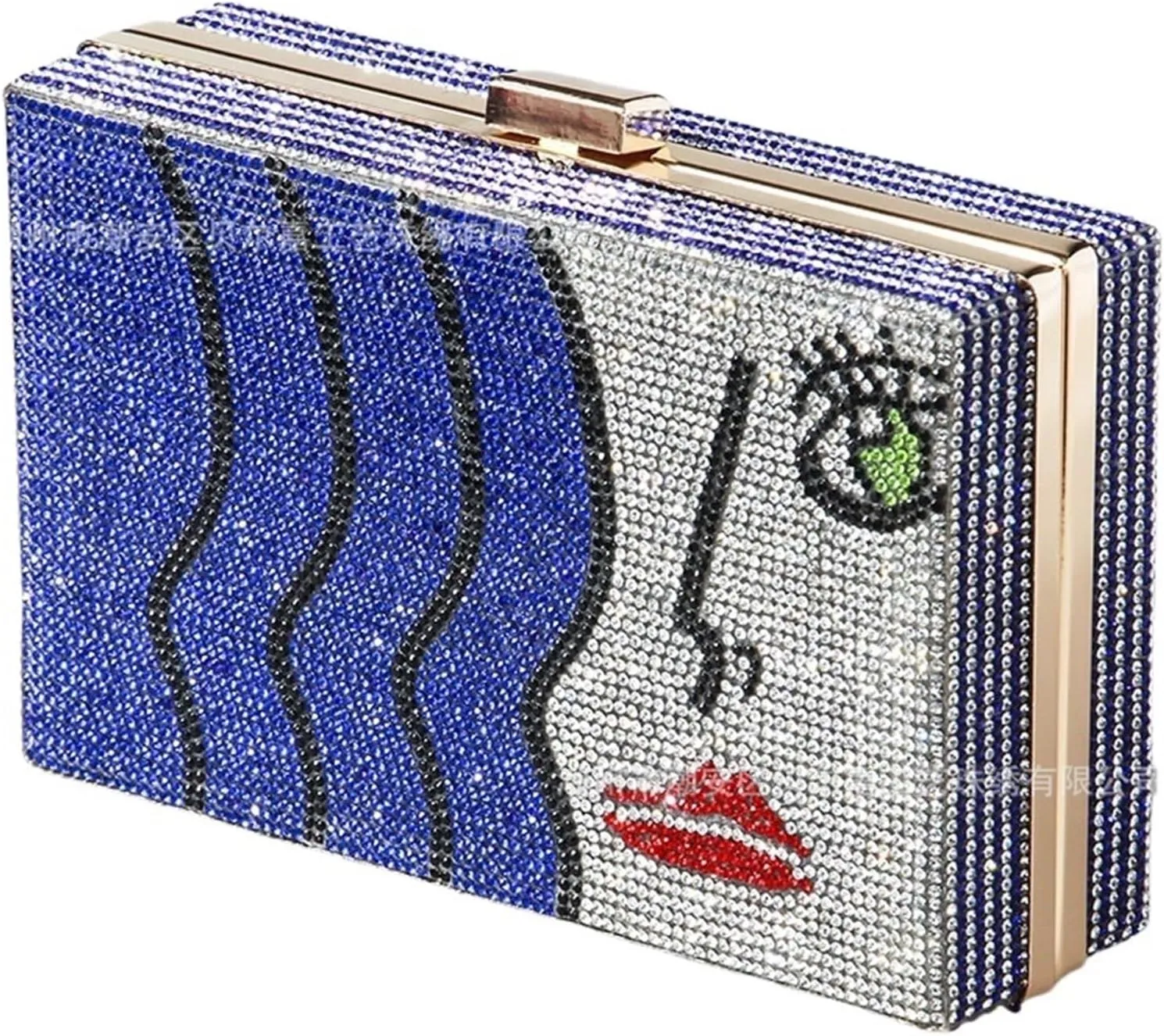 Women Box Bag Clutch Bag With Diamonds Design Evening Bag Mini Purse For Ladies Wedding Party Handbags Clutches