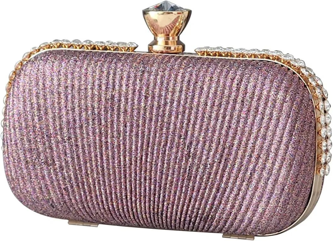 Women Clutch Bag Rhinestone Evening Bag Bridal Wedding Bag Elegant Crossbody Bag