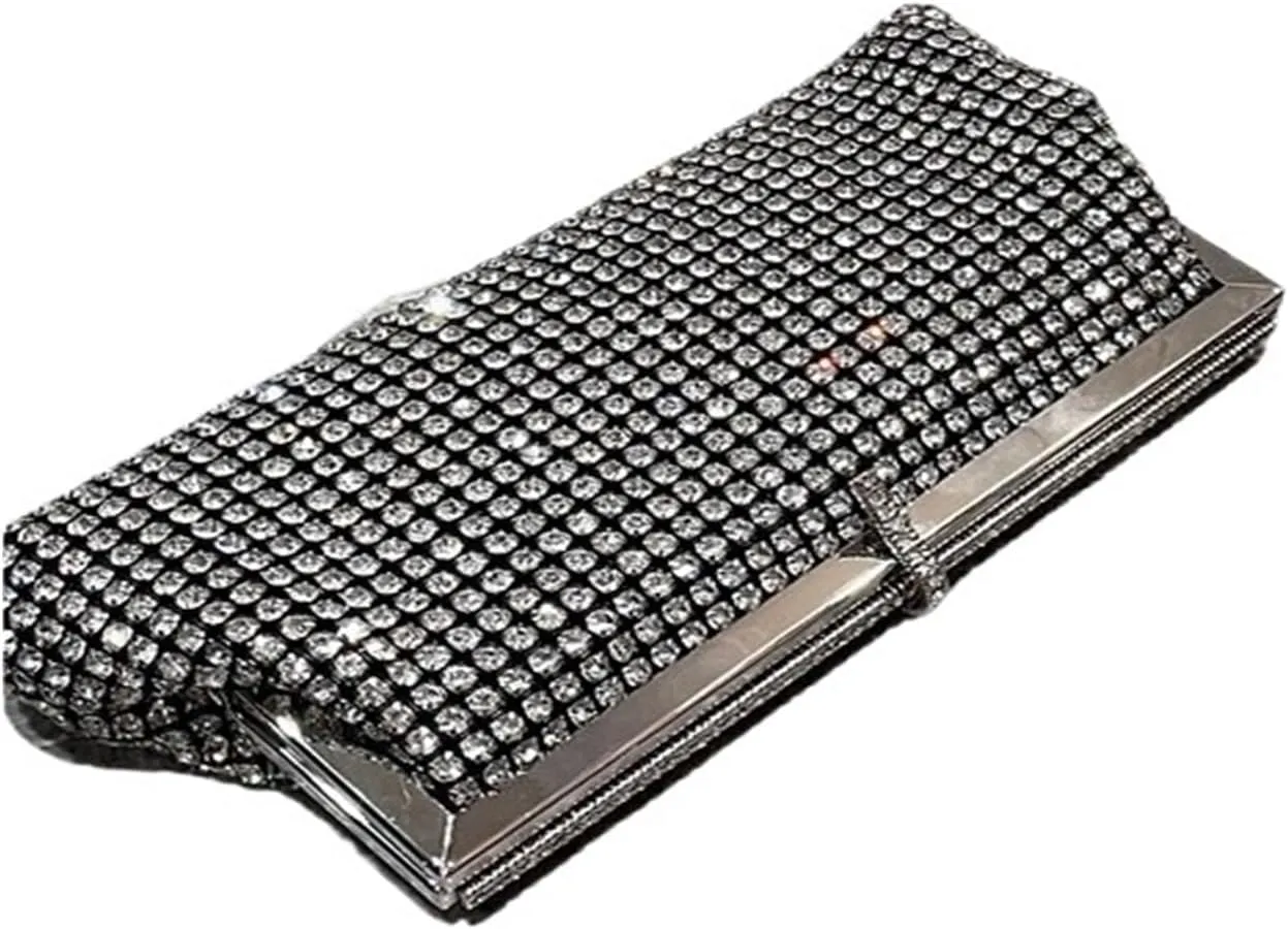 Women Evening Bags And Clutches Formal Dinner Diamond Handbags Wedding Rhinestone Purse