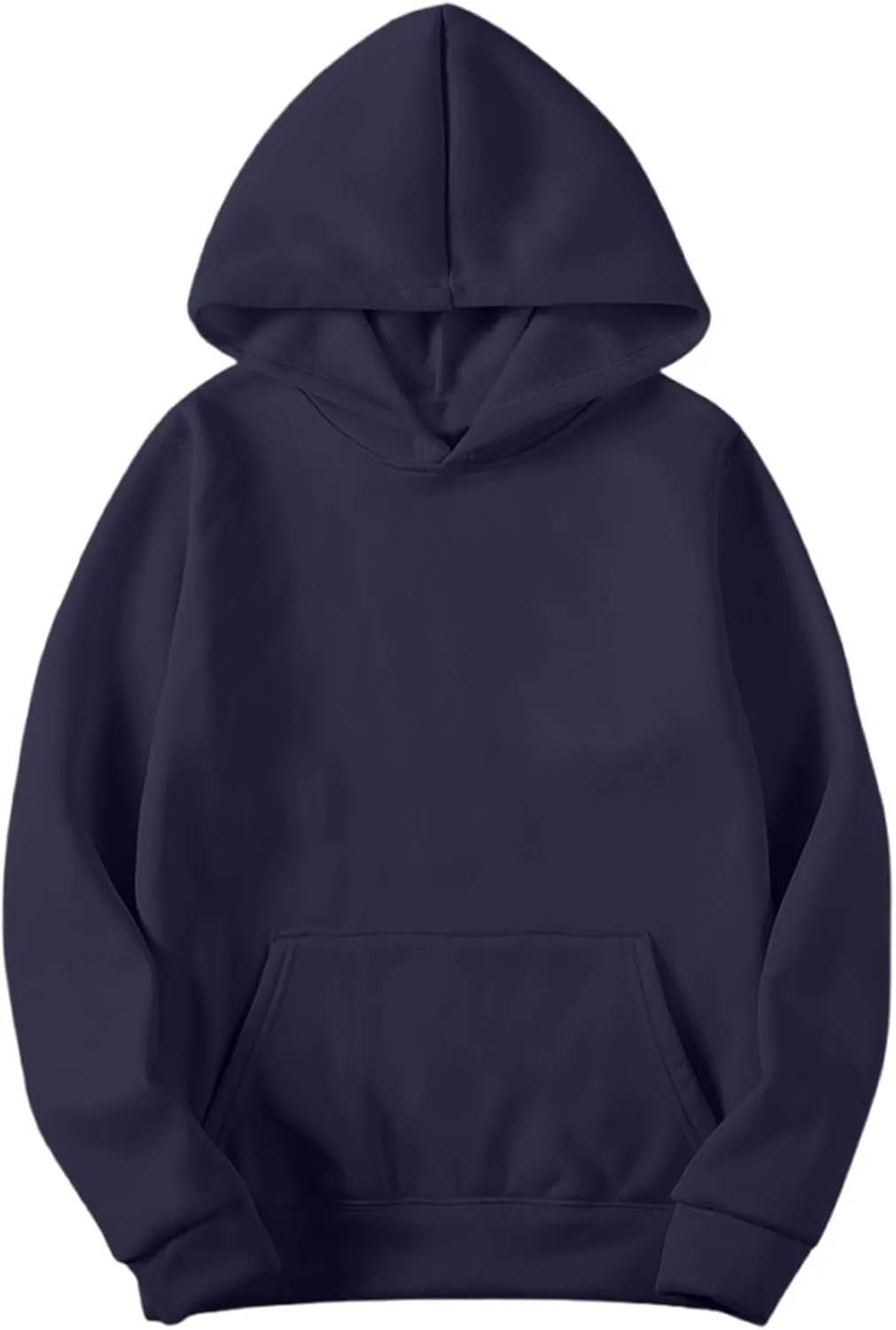 Women Men Basic Hoodies Unisex Oversized Fleece Sweatshirt Casual Long Sleeve Pullover Plain Sweater Fall Outfits
