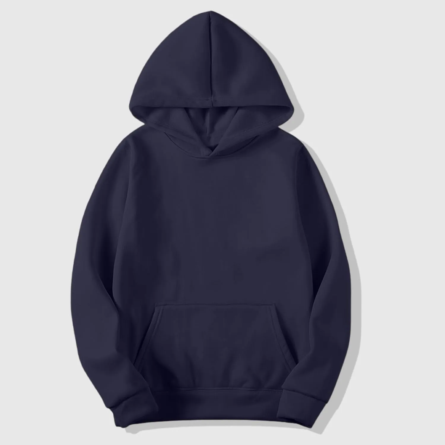 Women Men Basic Hoodies Unisex Oversized Fleece Sweatshirt Casual Long Sleeve Pullover Plain Sweater Fall Outfits