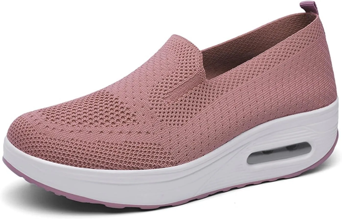 Women Orthopedic Sneakers Slip-On Light Air Cushion Orthopedic Sneakers Women's Fashion Sneakers