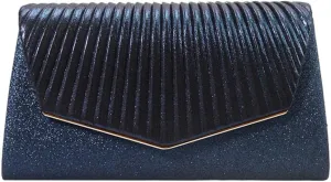 Women Sparkling Banquet Flip Top Handbags Clutch Purse Evening Bag Formal Party Clutch Bags