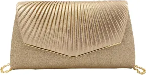 Women Sparkling Banquet Flip Top Handbags Clutch Purse Evening Bag Formal Party Clutch Bags