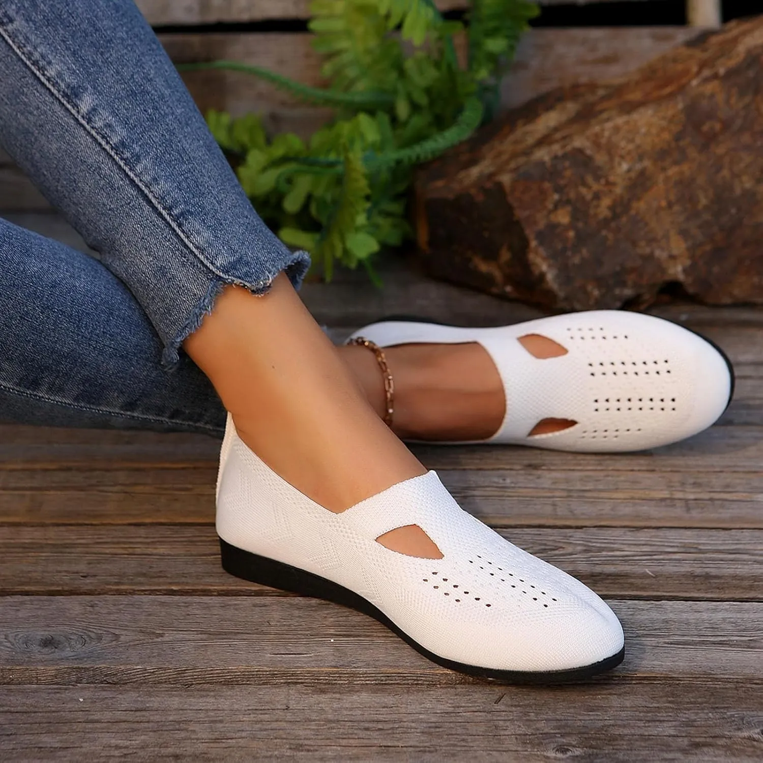 Women's Balerina Shoes Medieval Flat Summer Width H Traditional Shoes Elegant Gymnastics Home Wear Slippers Women