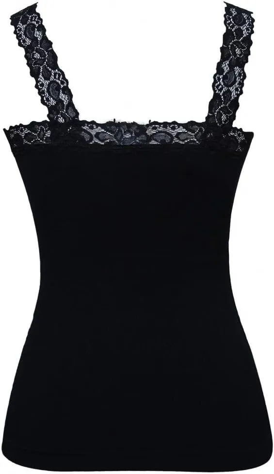 Womens Lace Trim Camisoles