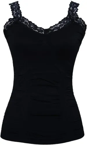 Womens Lace Trim Camisoles