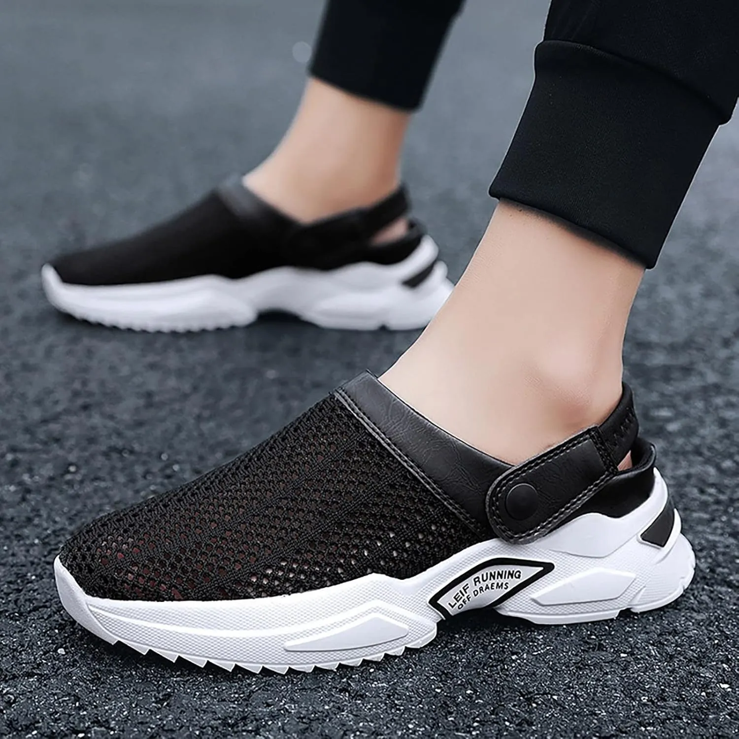 Women's Orthopedic Hollow-Out Summer Sandals Breathable Walking Boat Shoes Beach Sandals Lightweight Slippers