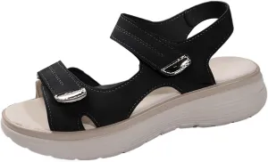 Women's Orthopedic Sport Sandals Shoes with Soft Cushion Foam Comfortable Walking Arch Support Wide Comfy Orthotic Athletic Travel Summer Dressy Back Strap Casual Platform Sandal