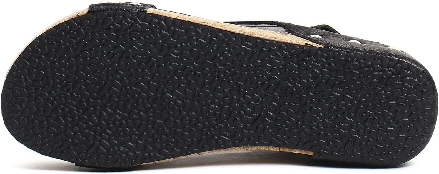 Women's orthopedic wedge sandals, 2025 new thick-soled sandal, fashionable and casual bohemian style, sandals suitable for daily life and beach
