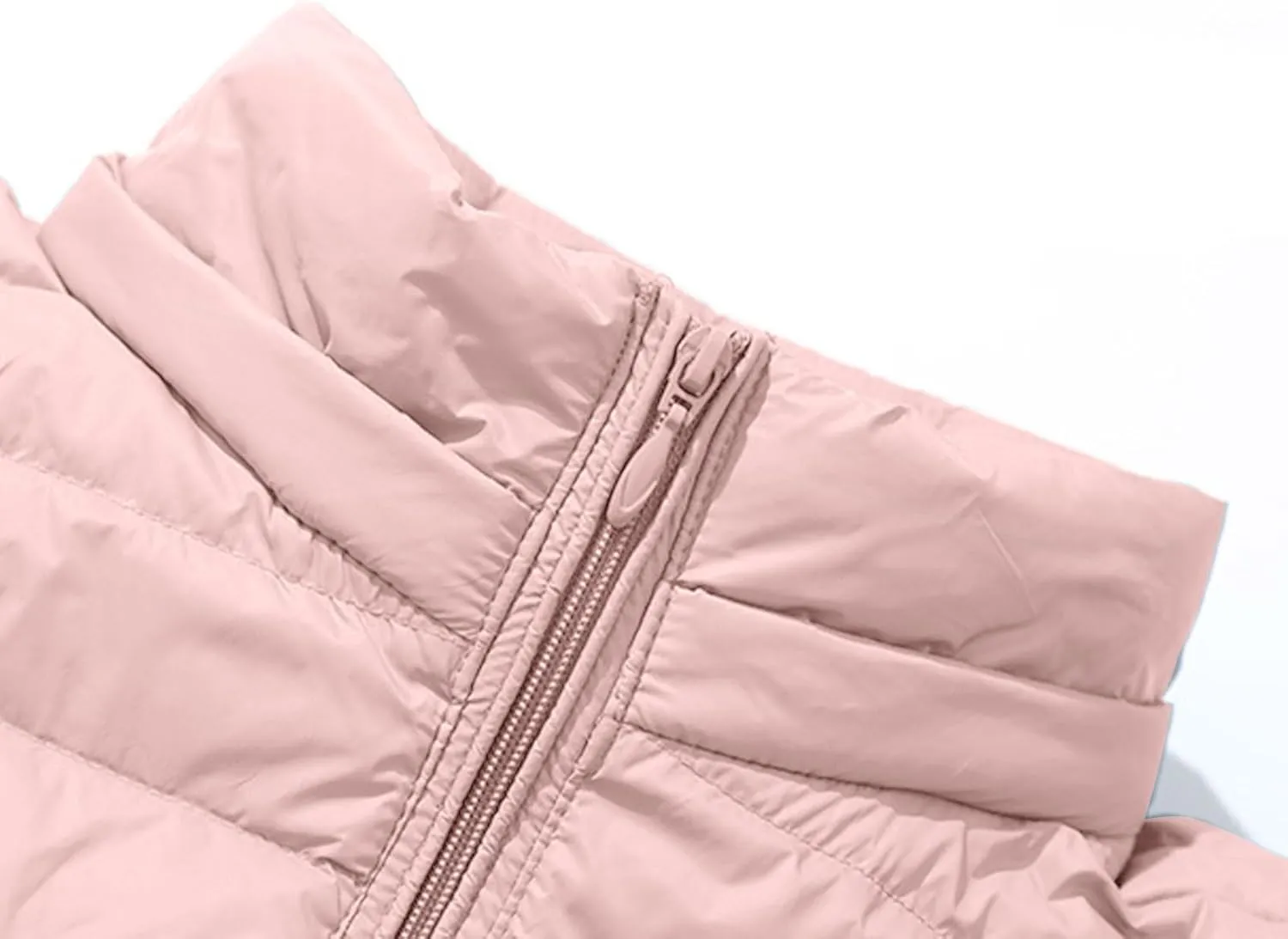 Women's Quilted Puffer Coat Packable Ultra Lightweight Duck Down Jackets Zip Up Outerwear with Removable Hood