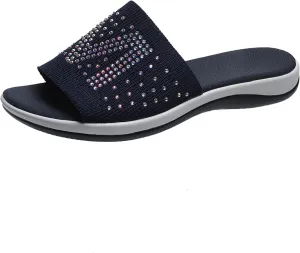 Women's Sandals Lightweight Arch Support Shoes Outdoor Comfortable Women Flat Casual Shoes