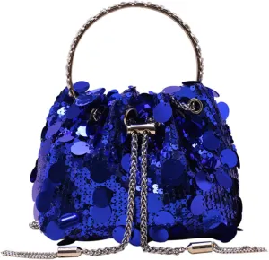 Womens Shoulder Bag Sequin Purse Sparkle Purse Crystal Clutch Evening Bag Mob Wife Aesthetic