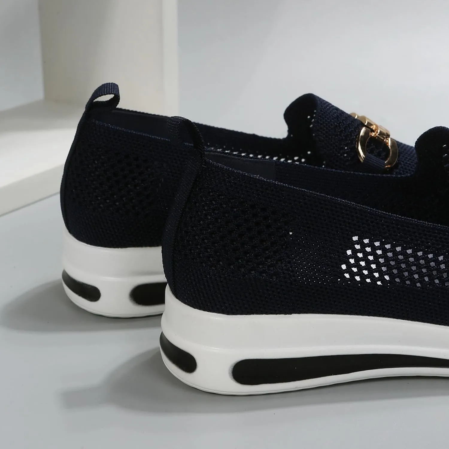 Womens Soft Sole Mesh Comfort Orthopedic Shoes 2024 New Slip on Orthopedic Walking Shoes for Women with Arch