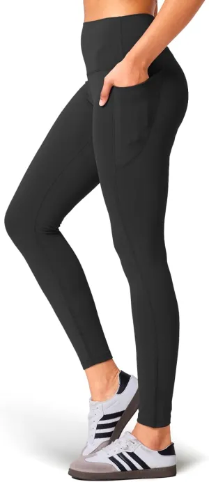 Women's Tummy Control Opaque Yoga Leggings - High Waisted Gym Workout Pants for Women XXS-XL