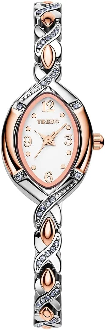 Women's Watches Bracelet Dial Ladies Fashion Dress Quartz Wrist Watch Oval Square Round Mini Women Watch Waterproof Gifts for Women