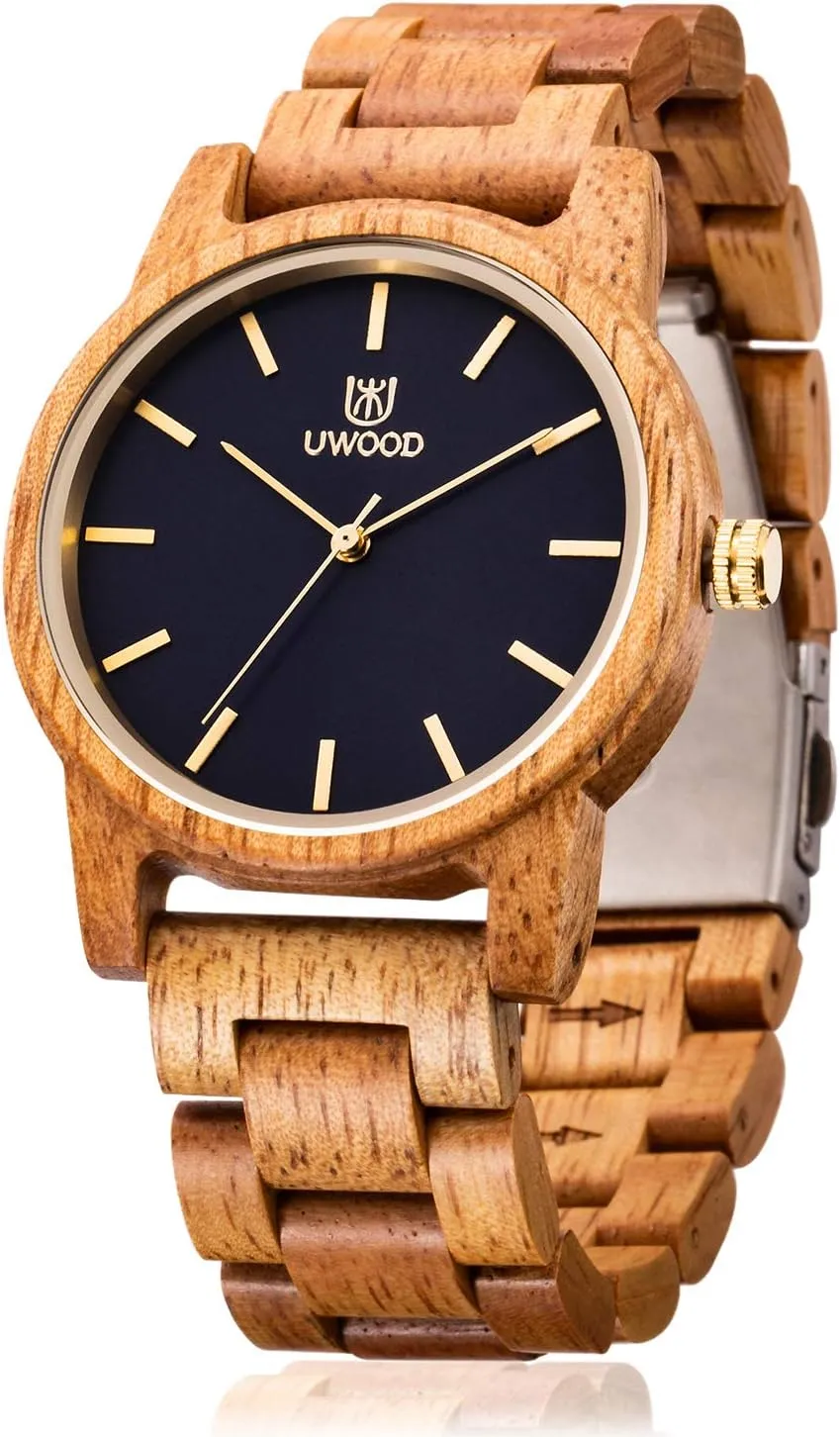 Wooden Watch Men,Wood Watches Handmade Minimalist Women Mens Lightweight Mens Wooden Watch,Watches for Women Men