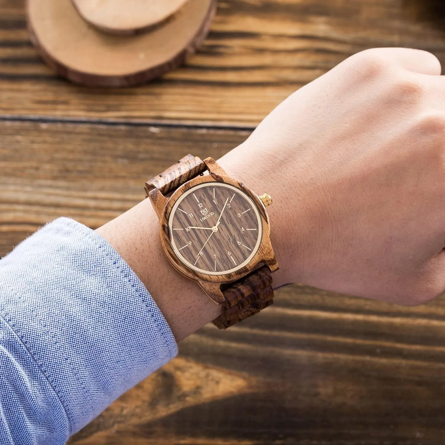 Wooden Watch Men,Wood Watches Handmade Minimalist Women Mens Lightweight Mens Wooden Watch,Watches for Women Men