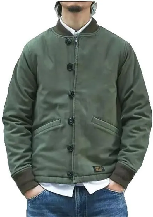 Xingfenly Japanese Warm Military Cotton-padded Coat Autumn Winter Thickened Cold-proof Loose Casual Male Clothes