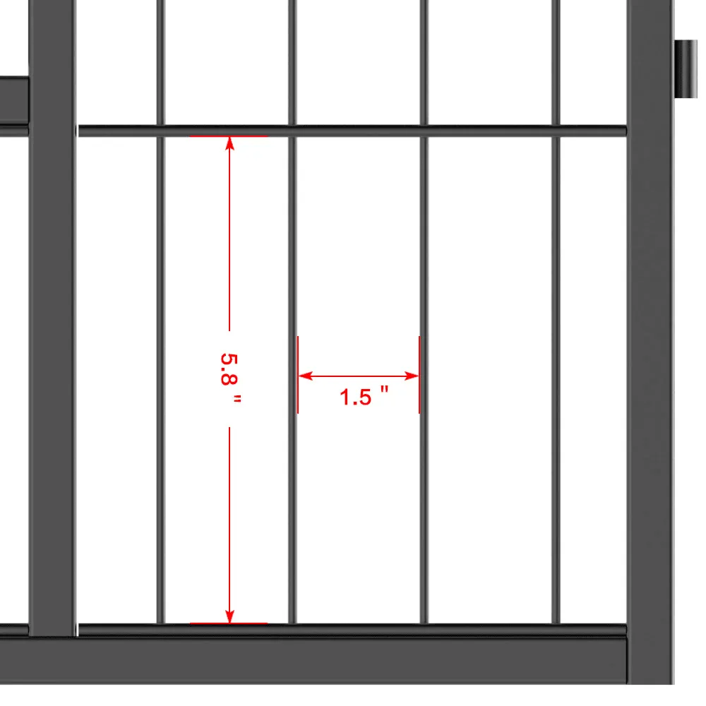 Yaheetech Dog Playpen 16 Panels 32 Inch